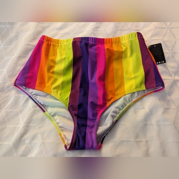 High Rise Allover Smooth Swim Bottom, size M fits M/L, new - Picture 3 of 7